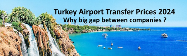 2024 Airport Transfer Prices for Turkey