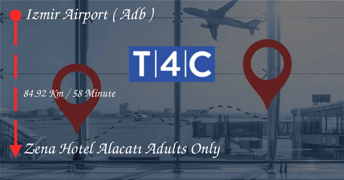 Come andare dall'aeroporto di Izmir (ADB) agli adulti di Zena Hotel Alacatı