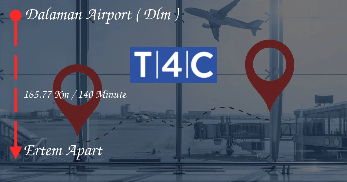 Wie man vom Flughafen Dalaman (DLM) nach Ertem geht