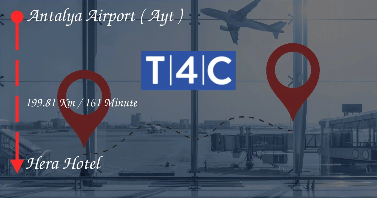Cómo ir del aeropuerto de Antalya (AYT) al hotel Hera