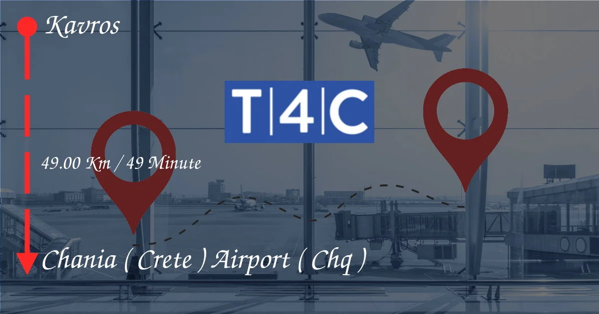 How To Go From Kavros to CHANIA ( CRETE ) AIRPORT ( CHQ )
