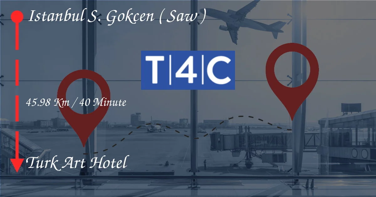 Come andare da Istanbul Sabiha Gökçen (SAW) al Turk Art Hotel