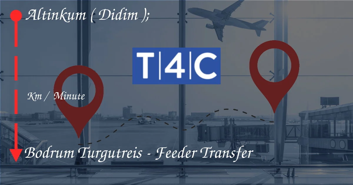 How To Go From Altinkum ( Didim ) to Bodrum TURGUTREIS - Feeder Transfer