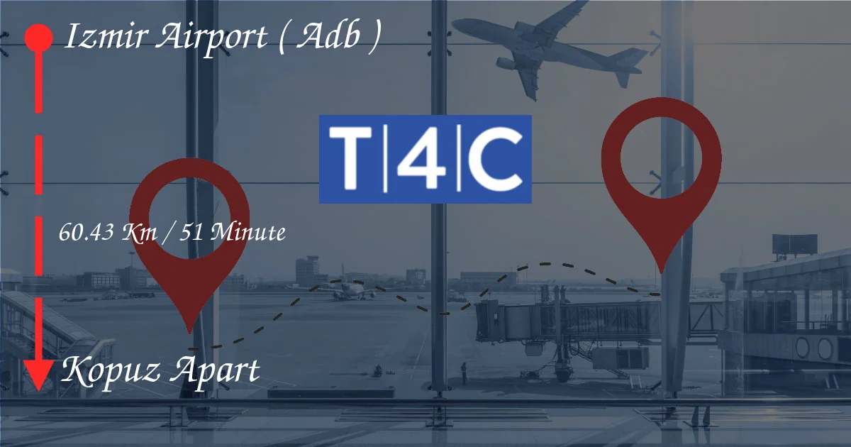 Come andare dall'aeroporto di Izmir (ADB) a Kopuz a parte