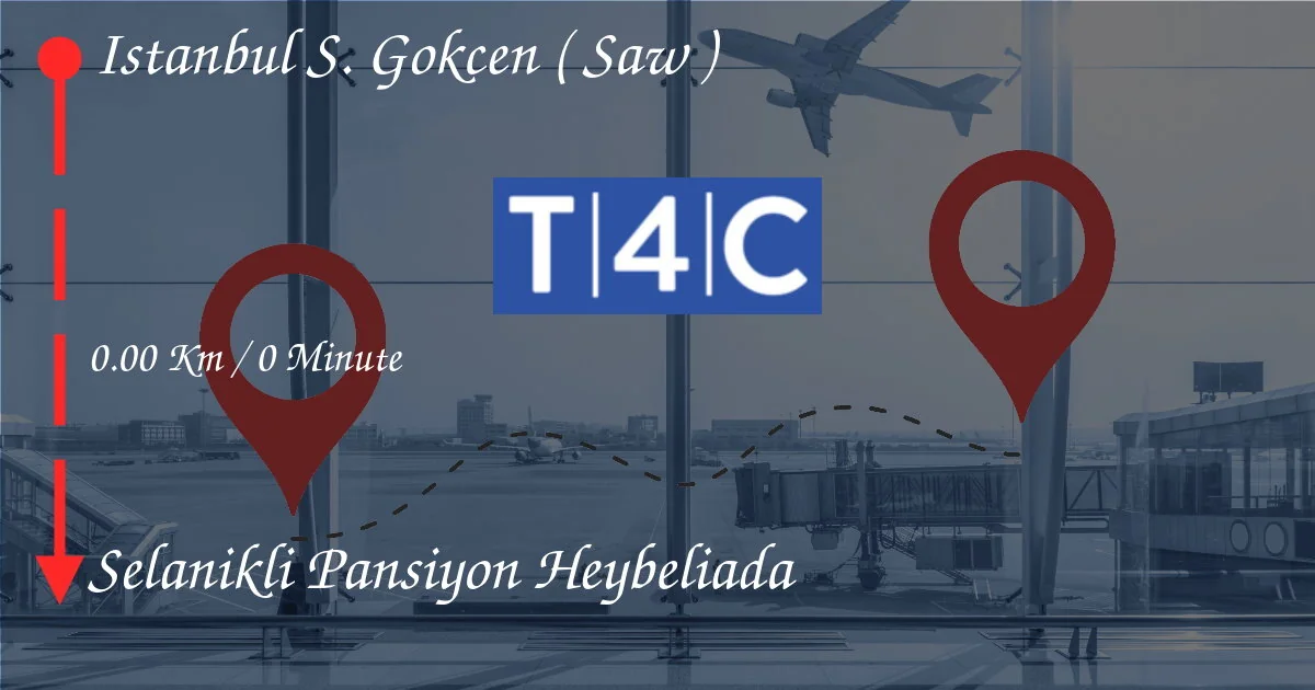 How To Go From Istanbul Sabiha Gökçen (SAW) to Selanikli Pansiyon Heybeliada