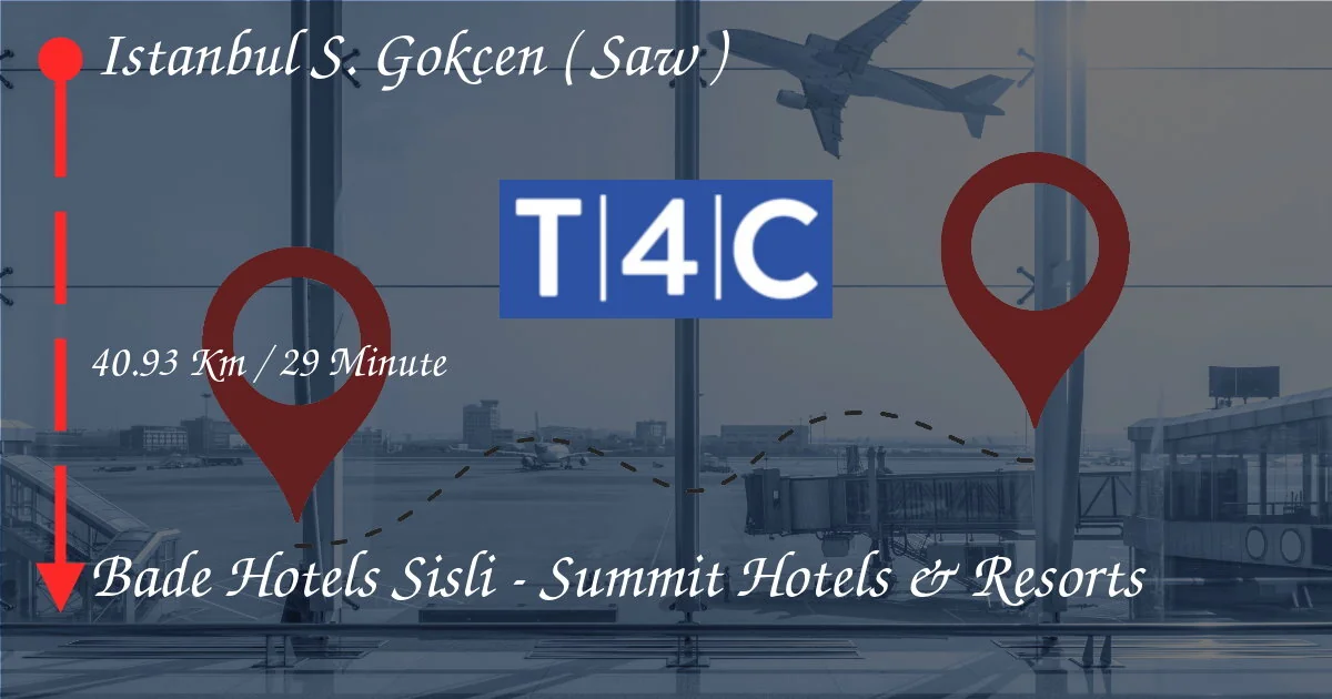 Come andare da Istanbul Sabiha Gökçen (SAW) a Bade Hotels Sisli - Summit Hotels & Resorts