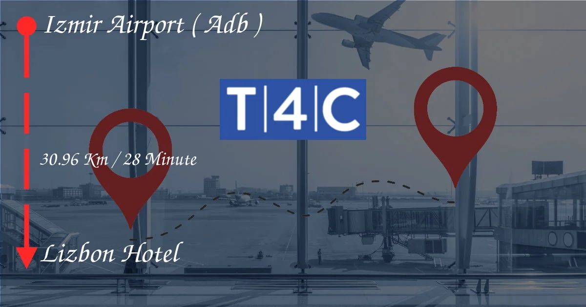 Come andare dall'aeroporto di Izmir (ADB) al Lizbon Hotel