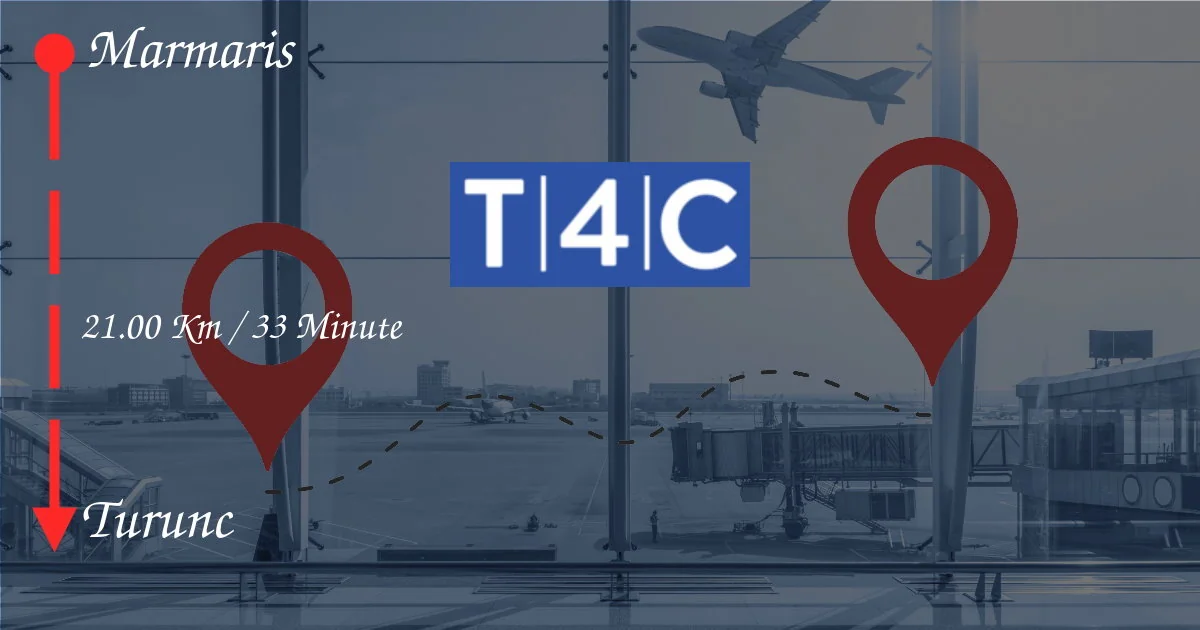 Marmaris'ten Turunc'a nasıl gidilir