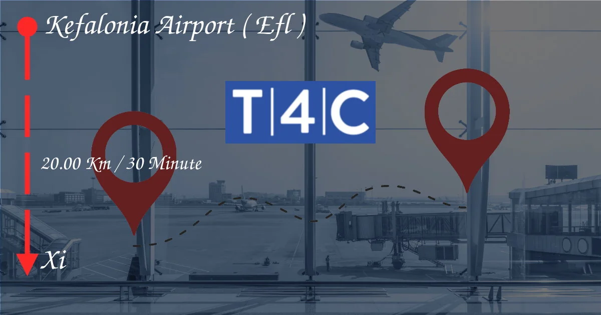 How To Go From KEFALONIA AIRPORT ( EFL ) to Xi