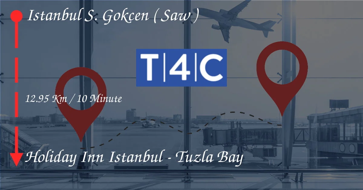 Come andare da Istanbul Sabiha Gökçen (SAW) a Holiday Inn Istanbul - Tuzla Bay