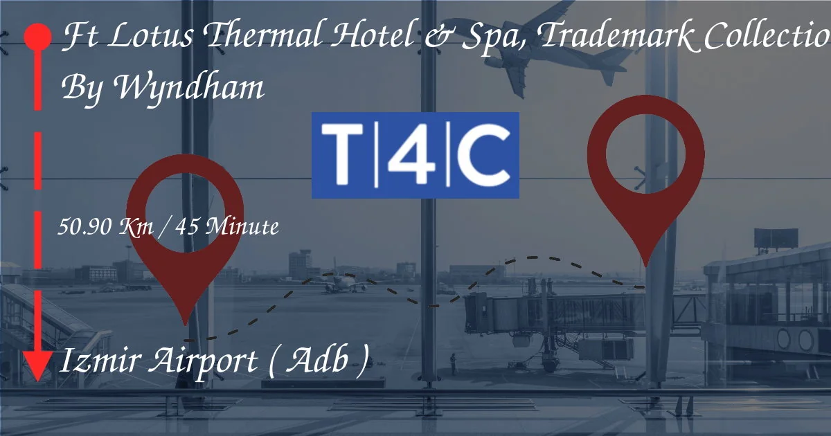 Come passare da Ft Lotus Thermal Hotel & Spa, collezione di marchi di Wyndham all'aeroporto di Izmir (ADB)