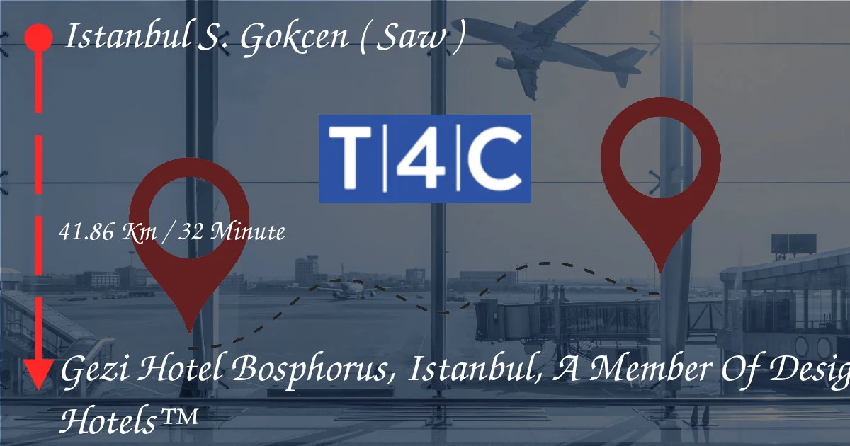 Come andare da Istanbul Sabiha Gökçen (SAW) a Gezi Hotel Bosphorus, Istanbul, membro di Design Hotels ™