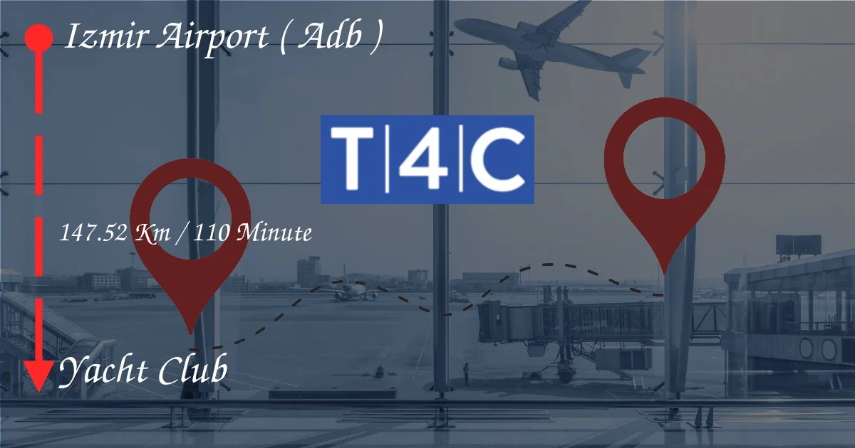 Cómo ir del aeropuerto de Izmir (ADB) a Yacht Club