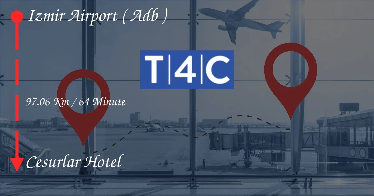 Cómo ir del aeropuerto de Izmir (ADB) al Hotel Cesurlar