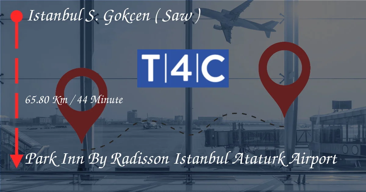 Come andare da Istanbul Sabiha Gökçen (SAW) a Park Inn di Radisson Istanbul Ataturk Airport