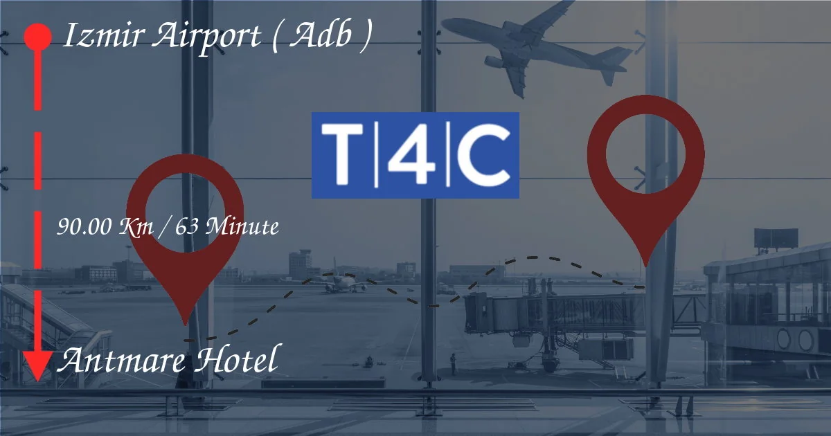 Cómo ir del aeropuerto de Izmir (ADB) al hotel Antmare