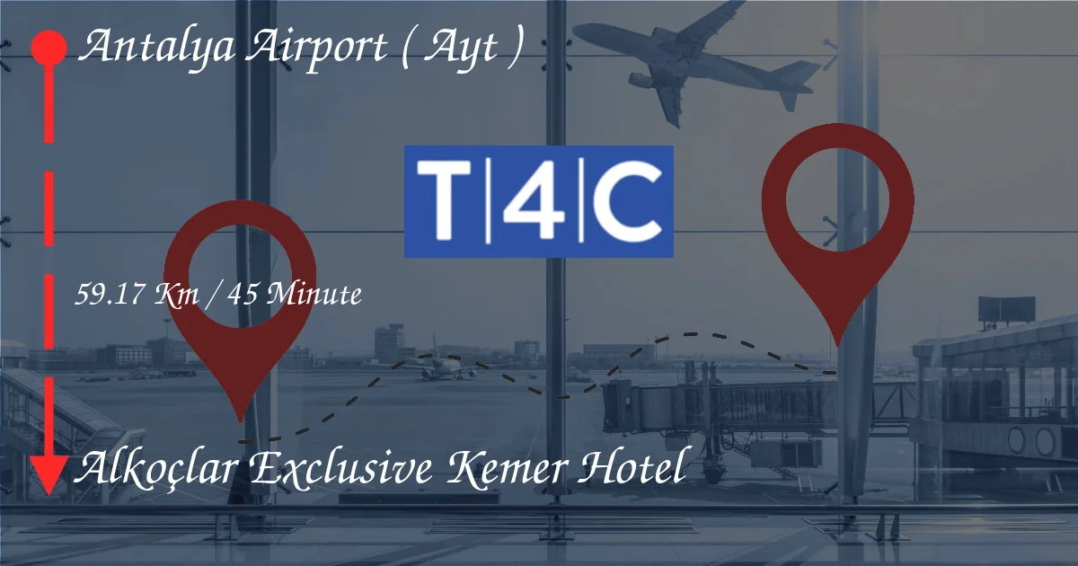 Come passare dall'aeroporto di Antalya (AYT) all'Alkoçlar Exclusive Kemer Hotel