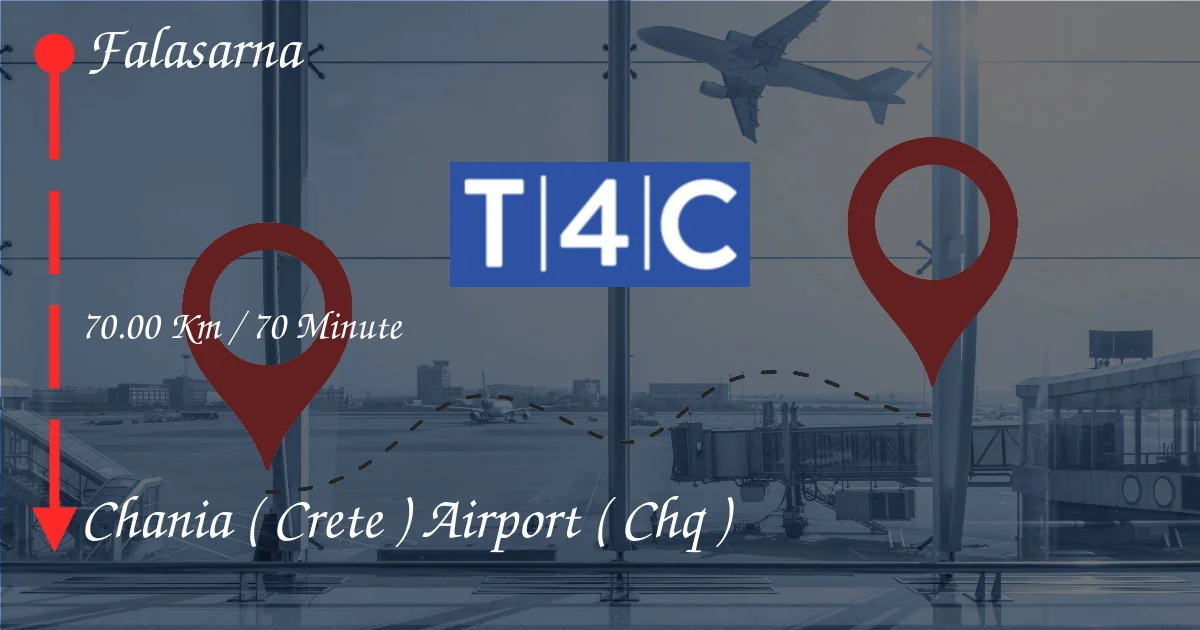 Come andare da Falasarna a Chania (Creta) Aeroporto (CHQ)