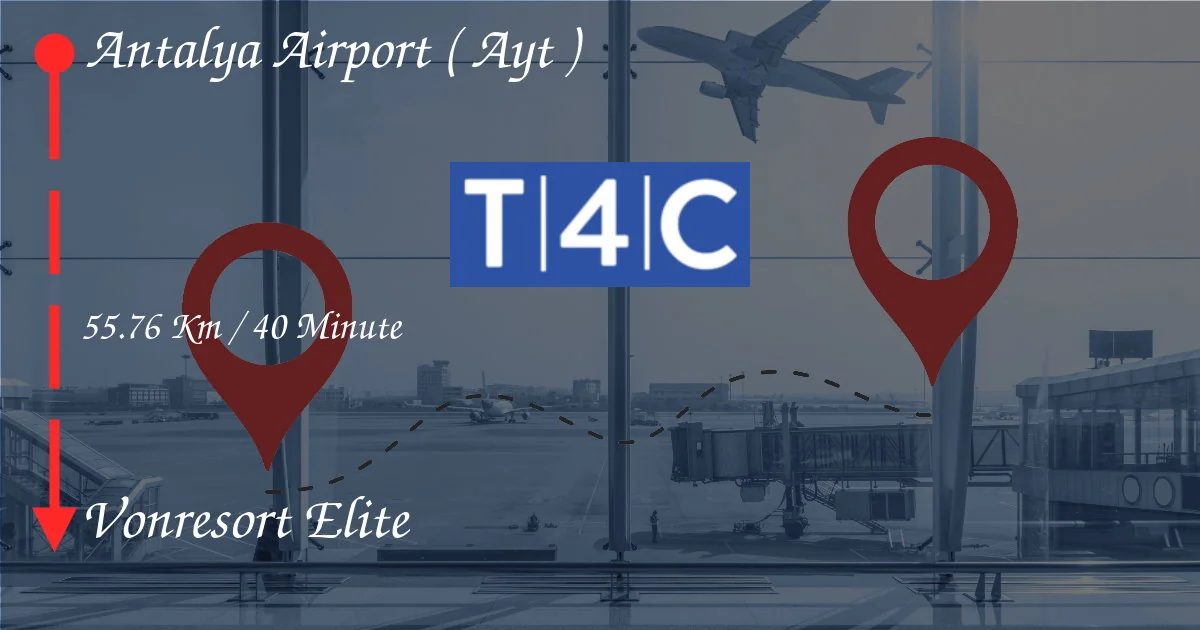 How To Go From ANTALYA AIRPORT ( AYT ) to Vonresort Elite
