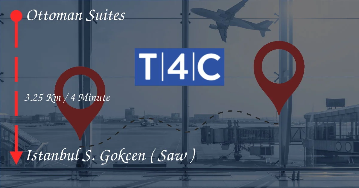Come andare dalle suite ottomane a Istanbul Sabiha Gökçen (SAW)