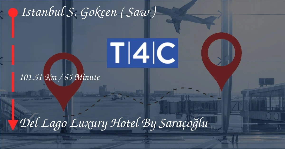 Come andare da Istanbul Sabiha Gökçen (SAW) a Del Lago Luxury Hotel di Saraçoğlu