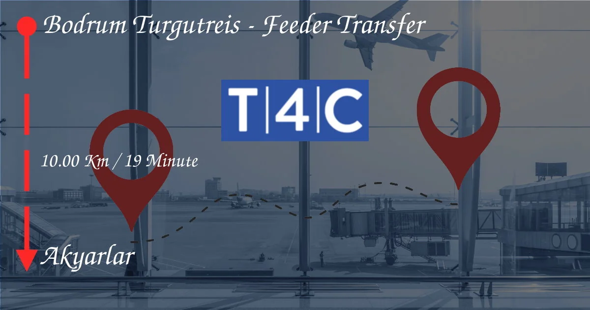 How To Go From Bodrum TURGUTREIS - Feeder Transfer to Akyarlar