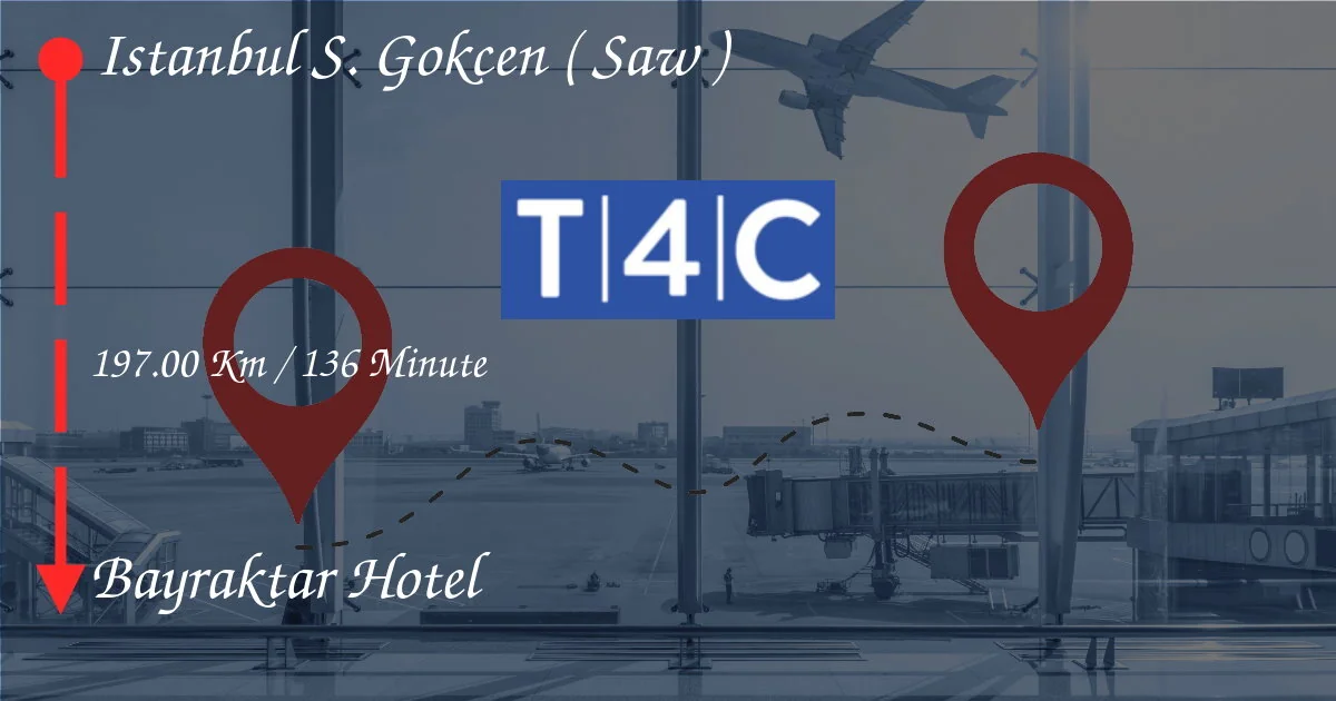 Come andare da Istanbul Sabiha Gökçen (SAW) al Bayraktar Hotel