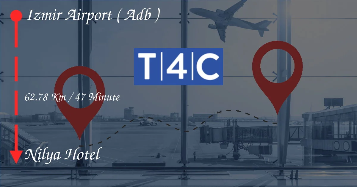Cómo ir del aeropuerto de Izmir (ADB) al Hotel Nilya