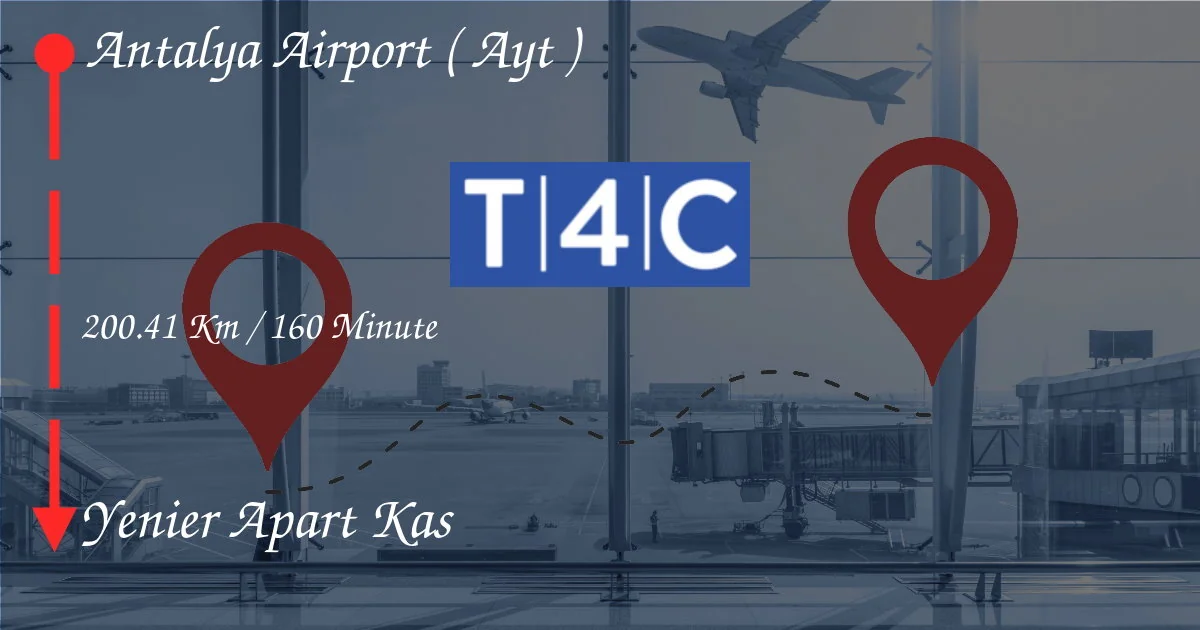 Cómo ir del aeropuerto de Antalya (AYT) a Yenier aparte kas