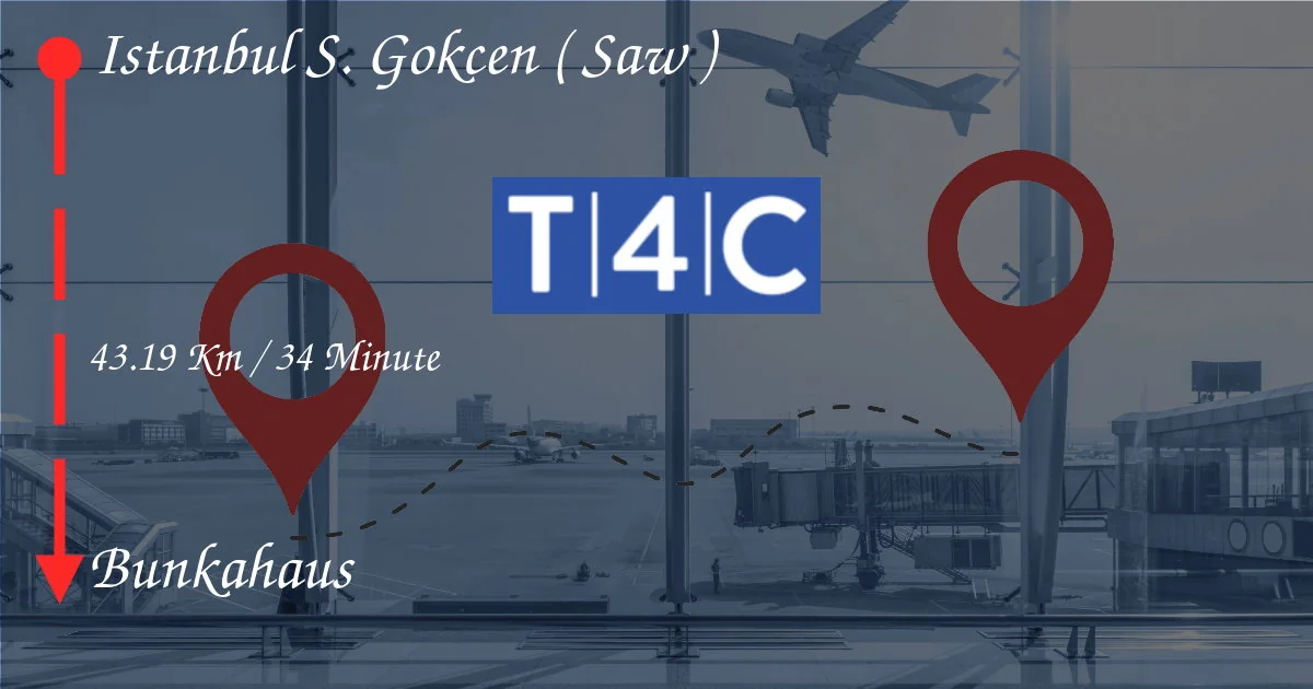 Come andare da Istanbul Sabiha Gökçen (SAW) a Bunkahaus