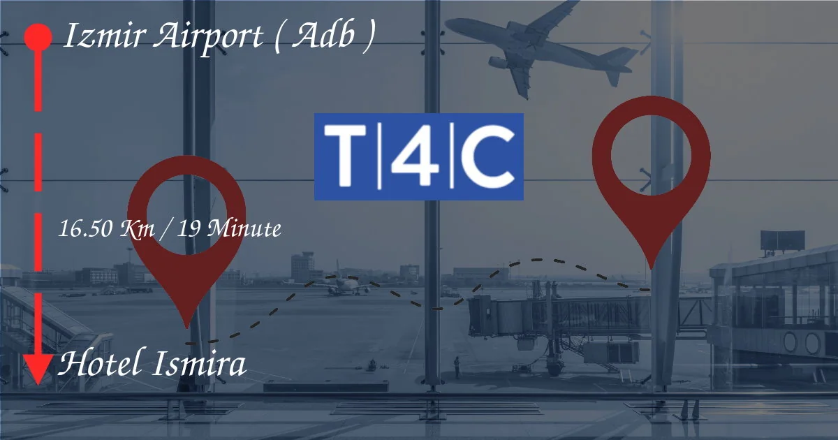 Wie Sie vom Flughafen Izmir (ADB) zum Hotel Ismira gehen