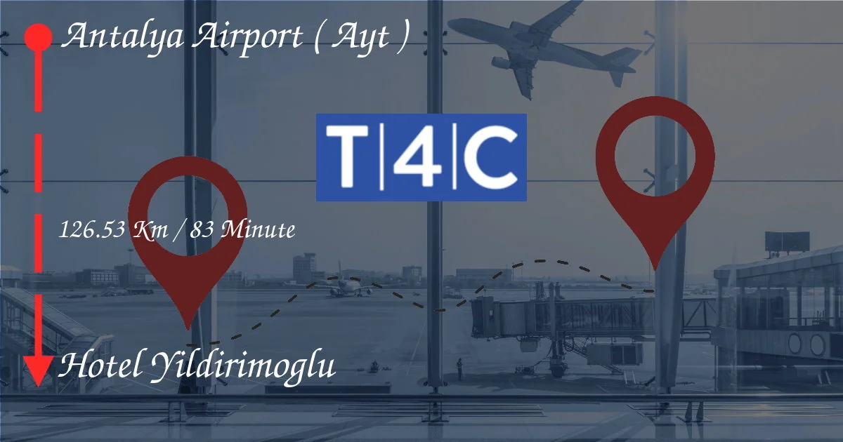 Cómo ir del aeropuerto de Antalya (AYT) al Hotel Yildirimoglu