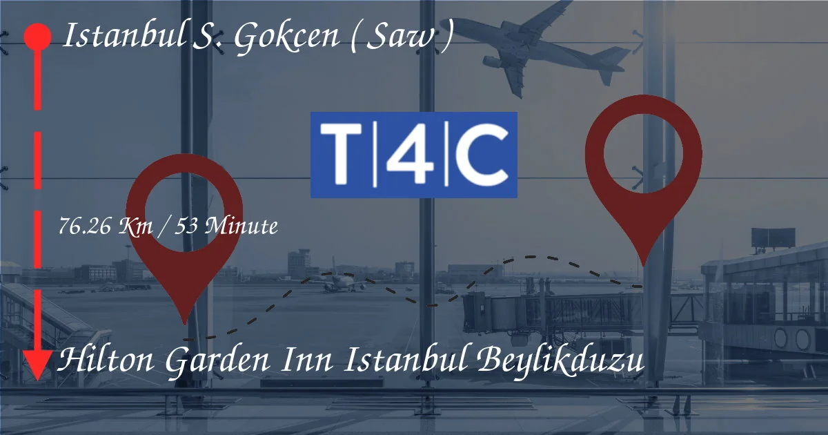 Come andare da Istanbul Sabiha Gökçen (sega) a Hilton Garden Inn Istanbul Beylikduzu