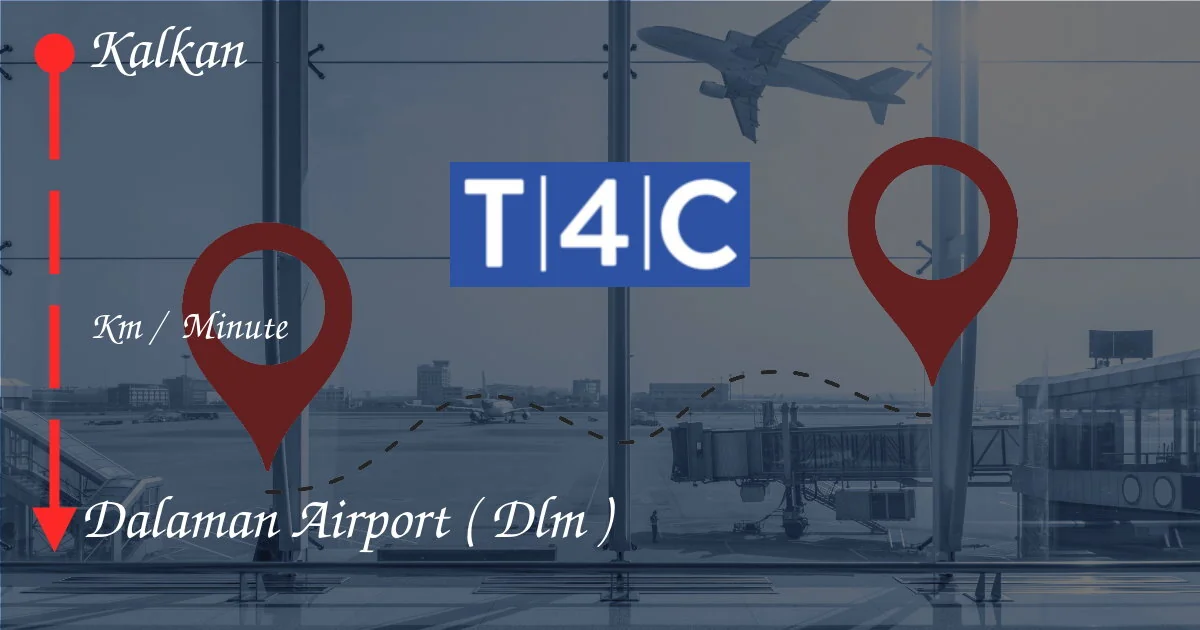 Wie man von Kalkan zum Flughafen Dalaman geht (DLM)