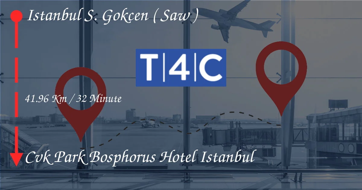 Come andare da Istanbul Sabiha Gökçen (SAW) a CVK Park Bosphorus Hotel Istanbul