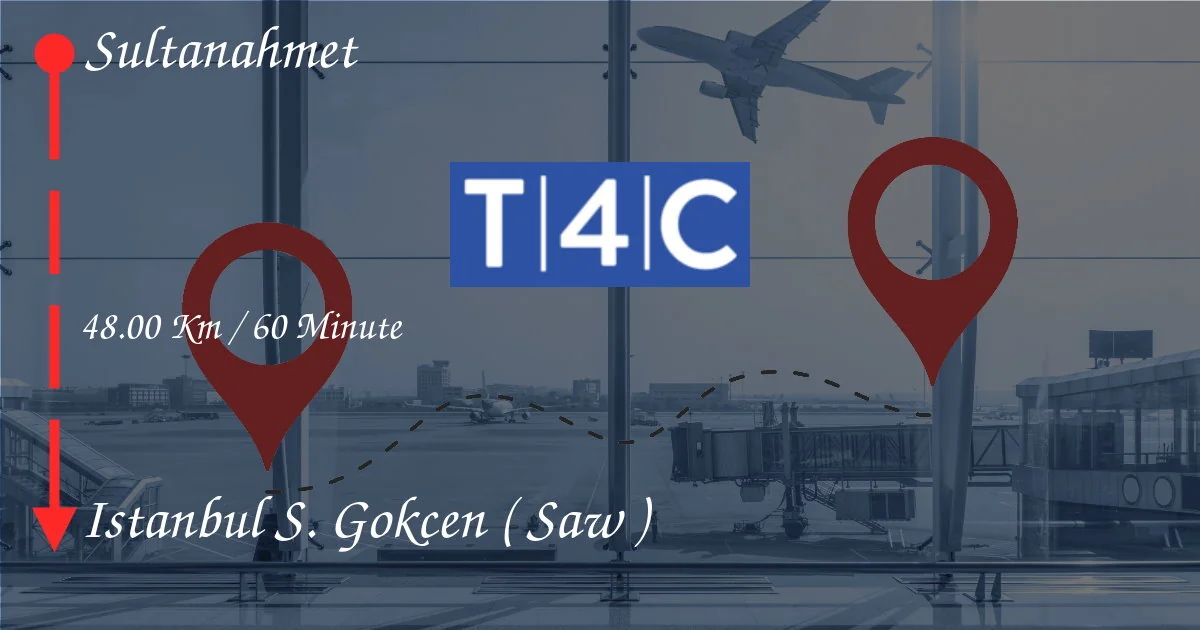 Sultanahmet'ten İstanbul Sabiha Gökçen'e nasıl gidilir (Saw)