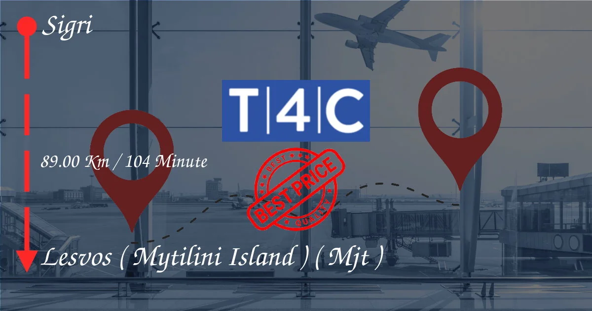 Sigri 到 LESVOS ( MYTILINI ISLAND ) ( MJT ) 的接送服务，乘坐私人出租车、小型面包车、班车