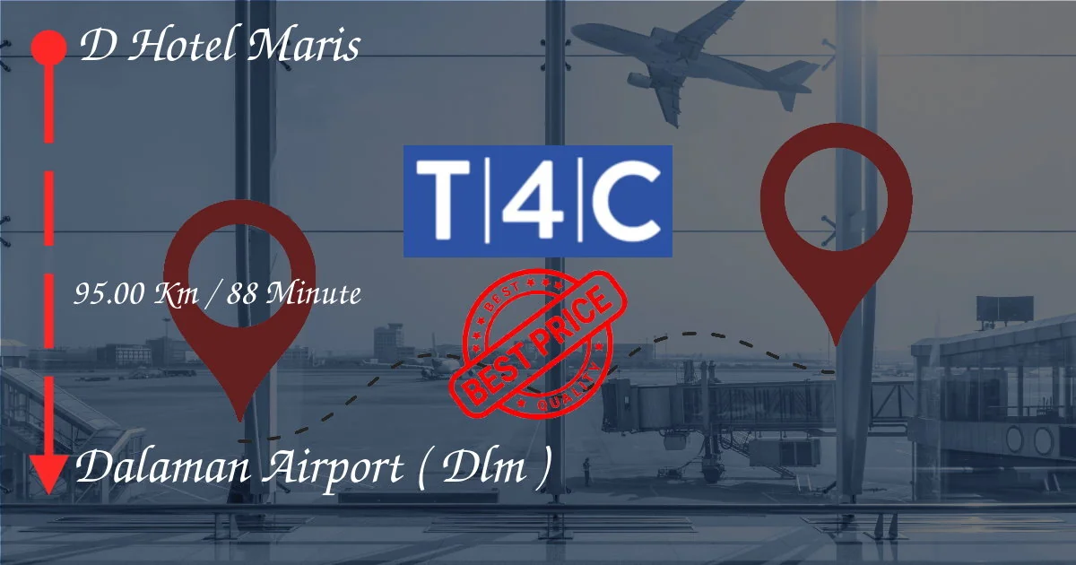 D Hotel Maris a DALAMAN AIRPORT ( DLM ) Trasferimento in taxi privato, minivan, navette