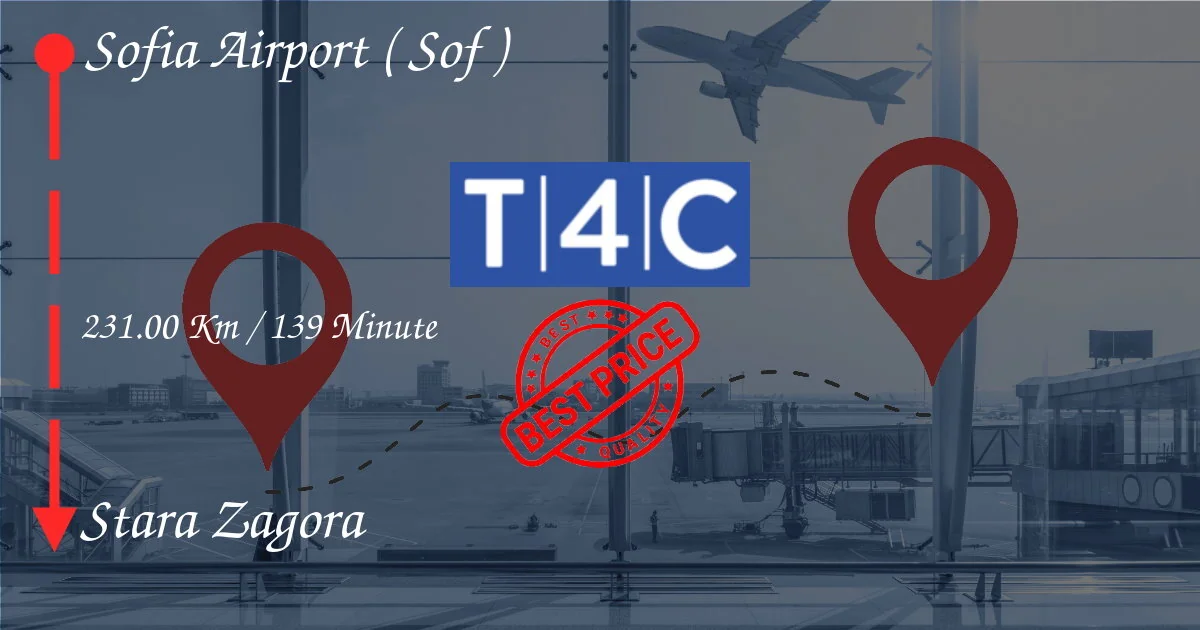 索非亚机场(SOF)乘坐私人出租车,小型货车,班车转移到stara Zagora