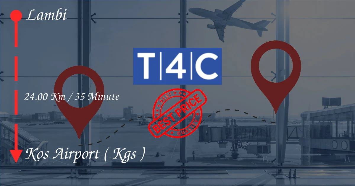 Lambi nach KOS AIRPORT ( KGS ) Transfer per Privattaxi, Minivan, Shuttleservice