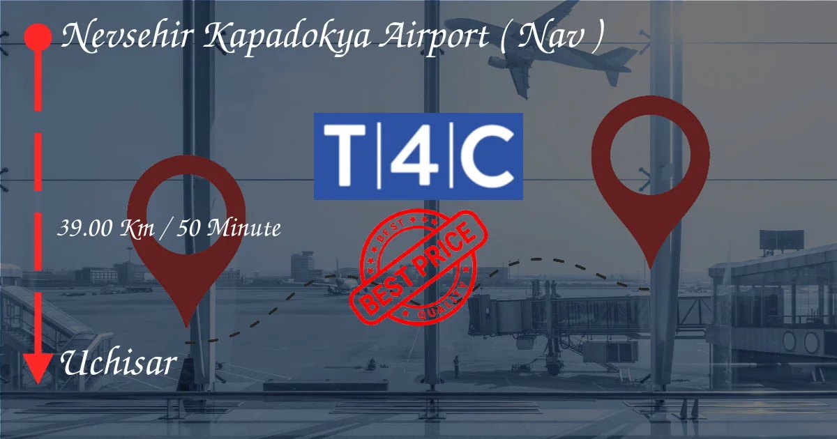 Nevsehir Kapadokya机场(NAV)到Uchisar通过私人出租车,小型货车,班车转移