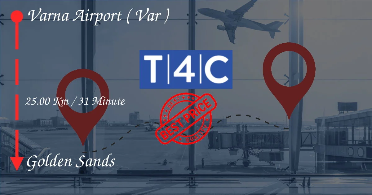 VARNA AIRPORT ( VAR ) to Golden Sands Transfer by Private Taxi, minivan, shuttles
